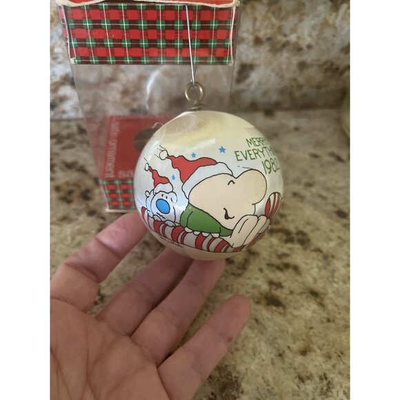 Ziggy Tom Wilson Vtg 1982 Christmas Satin Ornament Double Sided Comic Strip NEW - Picture 9 of 11